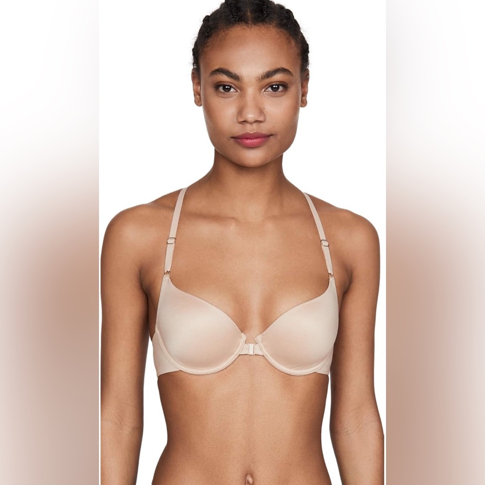NATORI 728206 CAFE EUPHORIA FRONT-CLOSE‎ RACERBACK BRA SIZE  32 DD